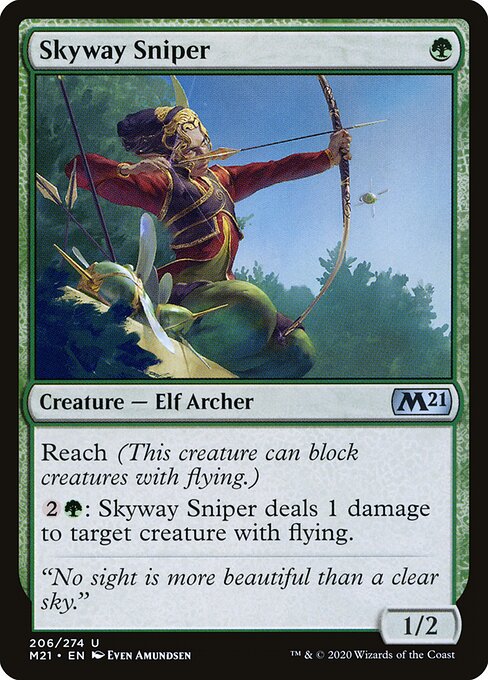 Skyway Sniper - Core Set 2021 Magic card