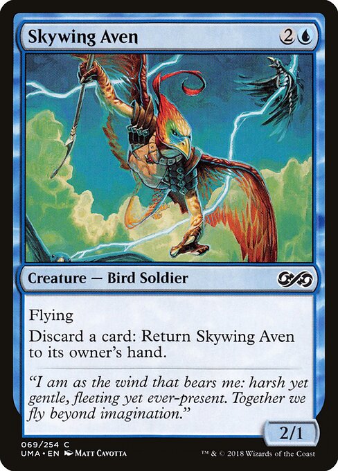 Skywing Aven - Ultimate Masters Magic card