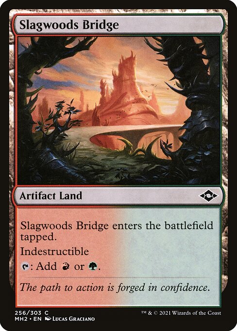 Slagwoods Bridge - Modern Horizons 2 Magic card