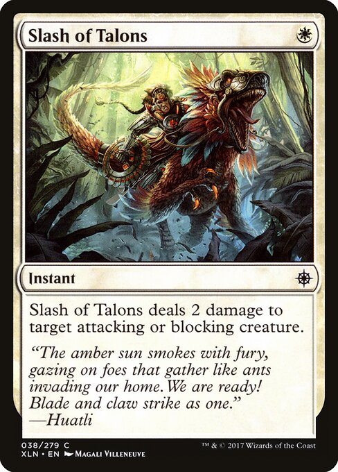 Slash of Talons - Ixalan Magic card