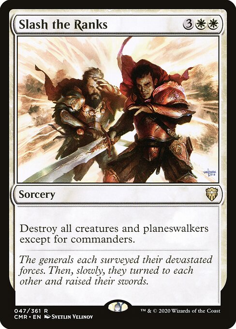 Slash the Ranks - Commander Legends Magic card