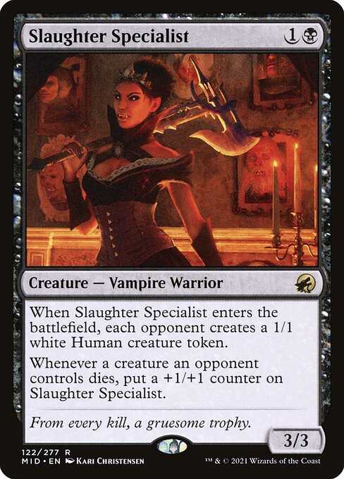 Slaughter Specialist - Innistrad: Midnight Hunt Magic card
