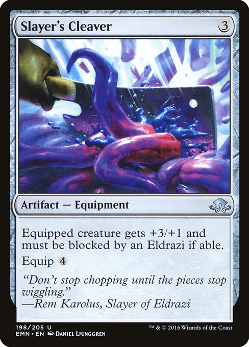 Slayer's Cleaver - Eldritch Moon Magic card