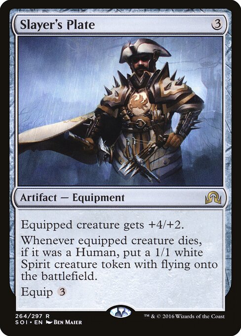 Slayer's Plate - Shadows over Innistrad Magic card