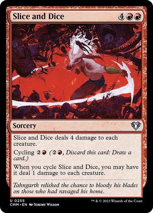 Slice and Dice - Commander Masters Magic card
