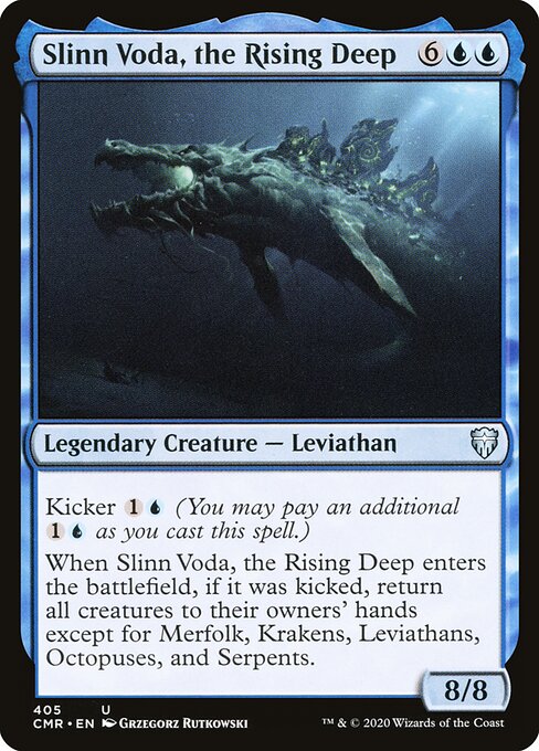 Slinn Voda, the Rising Deep - Commander Legends Magic card