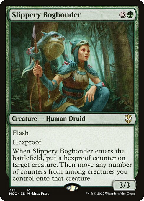 Slippery Bogbonder - New Capenna Commander Magic card
