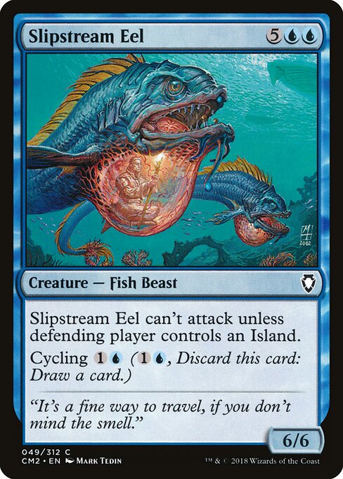 Slipstream Eel - Commander Anthology Volume II Magic card