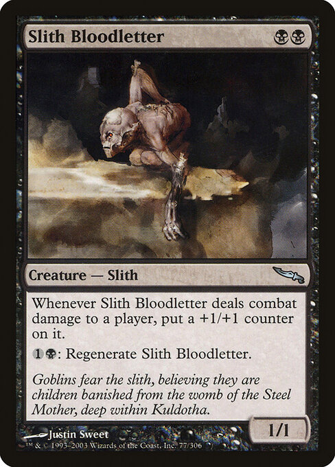 Slith Bloodletter - Mirrodin Magic card