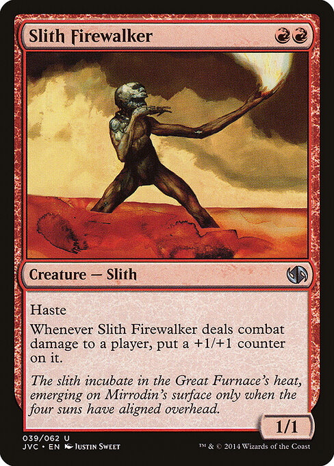 Slith Firewalker - Duel Decks Anthology: Jace vs. Chandra Magic card