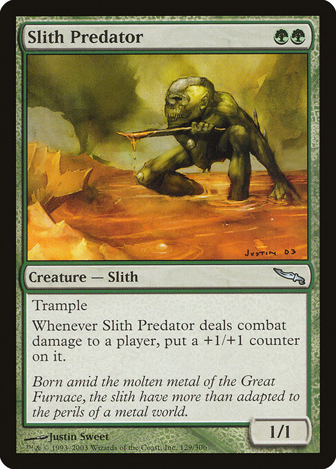 Slith Predator - Mirrodin Magic card