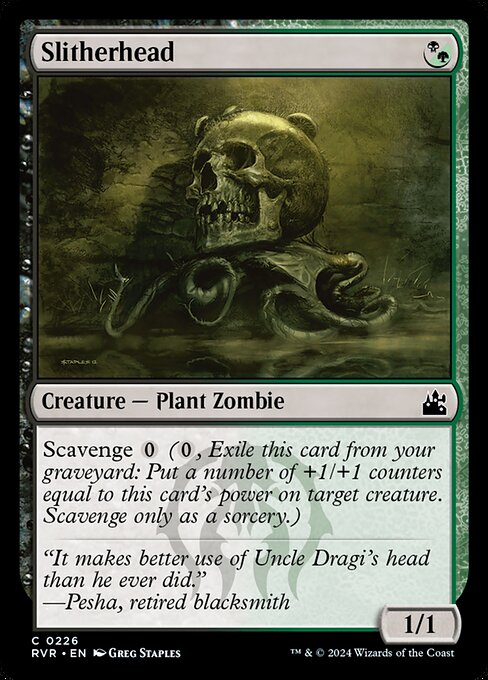 Slitherhead - Ravnica Remastered Magic card