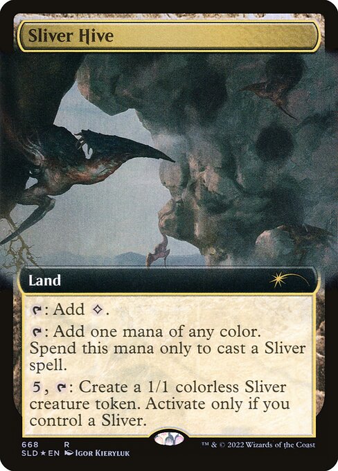 Sliver Hive - Jumpstart: Historic Horizons (#776) - Illustrated by Igor Kieryluk - Magic: The Gathering Card