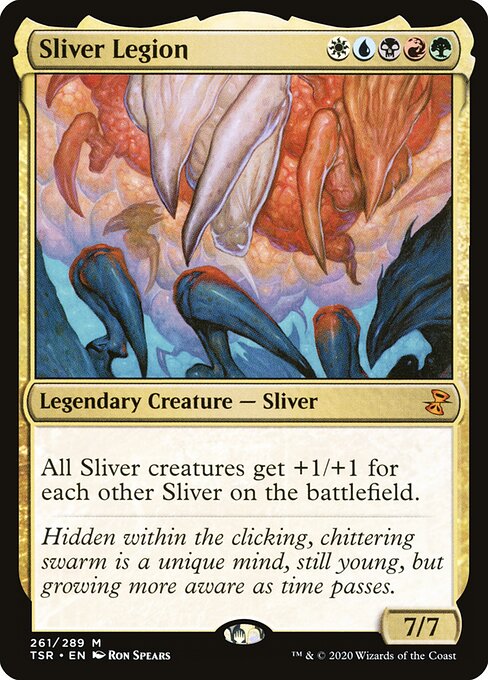 Sliver Legion - Time Spiral Remastered (#261) - Illustrated by Ron Spears - Magic: The Gathering Card