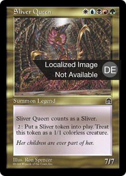 Sliver Queen - Tempest Remastered (#211) - Illustrated by Ron Spencer - Magic: The Gathering Card