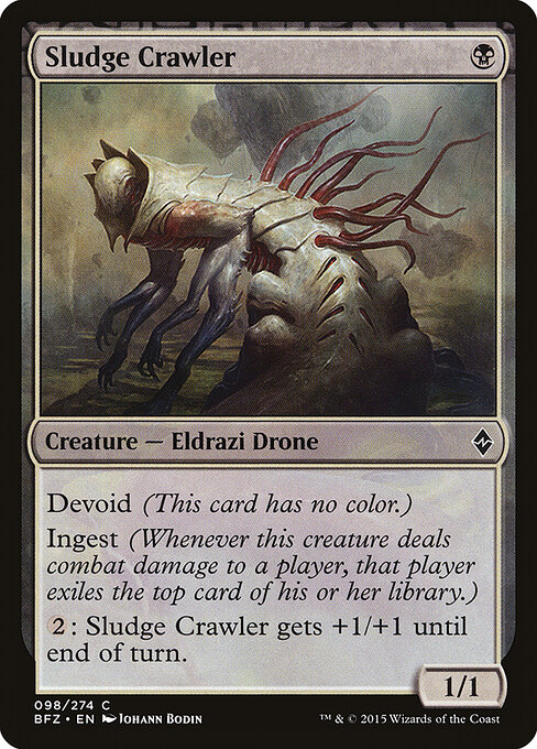 Sludge Crawler - Battle for Zendikar Magic card