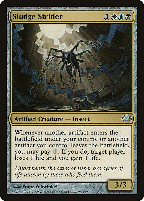 Sludge Strider - Planechase Magic card