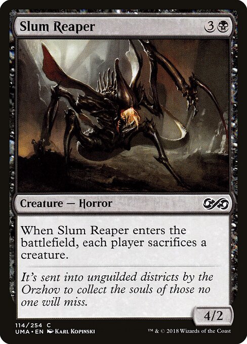 Slum Reaper - Ultimate Masters Magic card