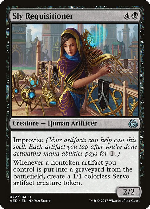 Sly Requisitioner - Aether Revolt Magic card
