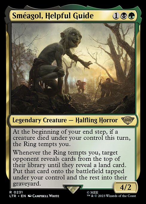 Sméagol, Helpful Guide - The Lord of the Rings: Tales of Middle-earth Magic card