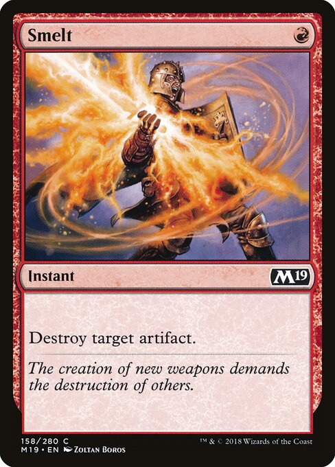 Smelt - Core Set 2019 Magic card