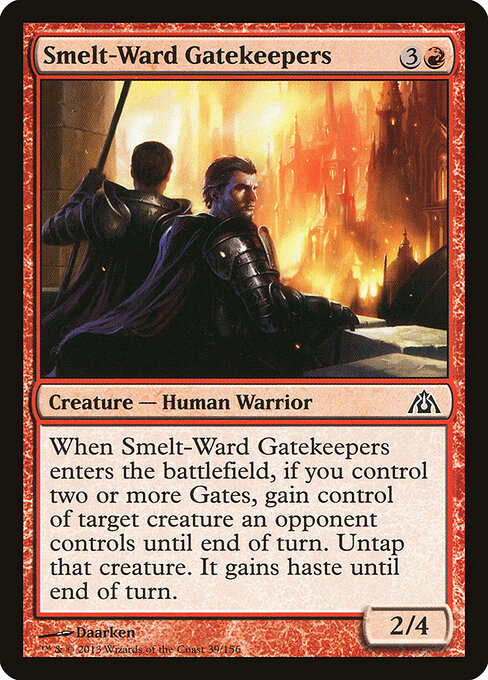Smelt-Ward Gatekeepers - Dragon's Maze Magic card