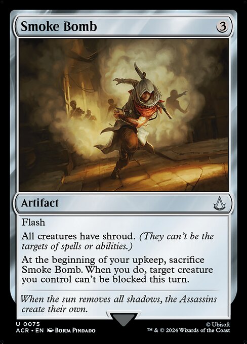 Smoke Bomb - Assassin's Creed Magic card