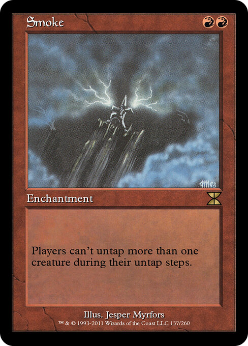 Smoke - Masters Edition IV Magic card