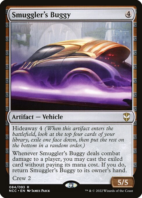 Smuggler's Buggy - New Capenna Commander Magic card