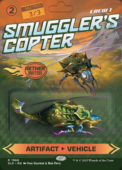 Smuggler's Copter // Smuggler's Copter art by Ivan Shavrin & Rob Pavic