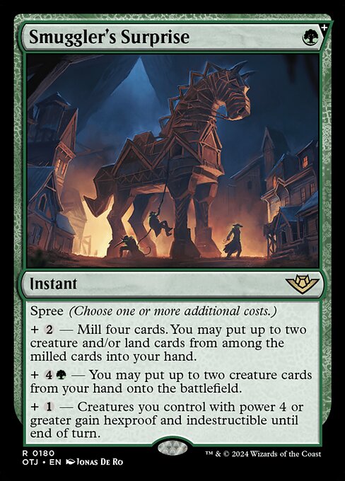 Smuggler's Surprise - Outlaws of Thunder Junction Magic card
