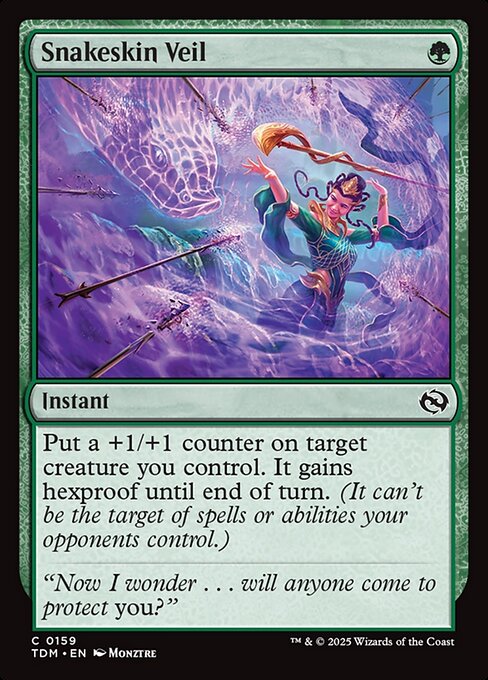 Snakeskin Veil - Tarkir: Dragonstorm Magic card