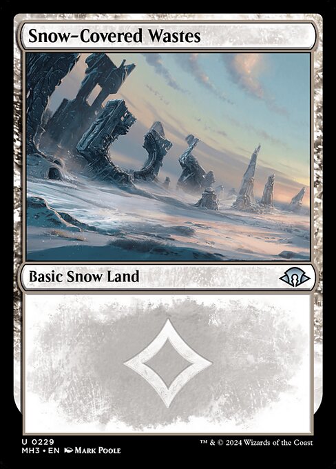 Snow-Covered Wastes - Modern Horizons 3 Magic card