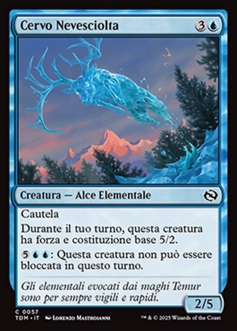 Snowmelt Stag