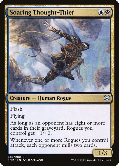 Soaring Thought-Thief - Zendikar Rising Magic card