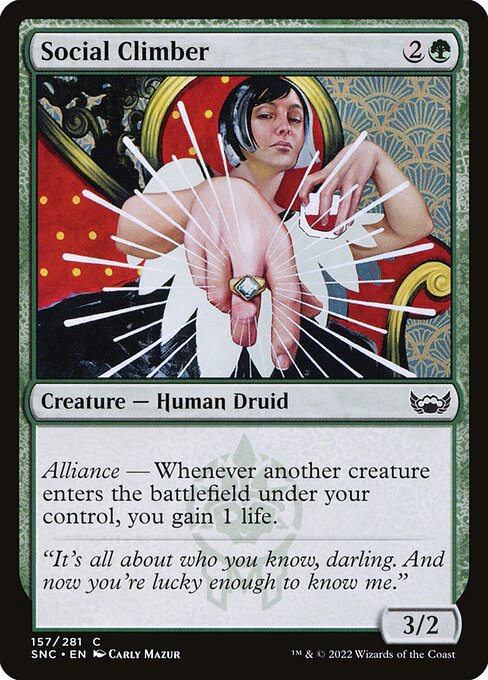 Social Climber - Streets of New Capenna Magic card