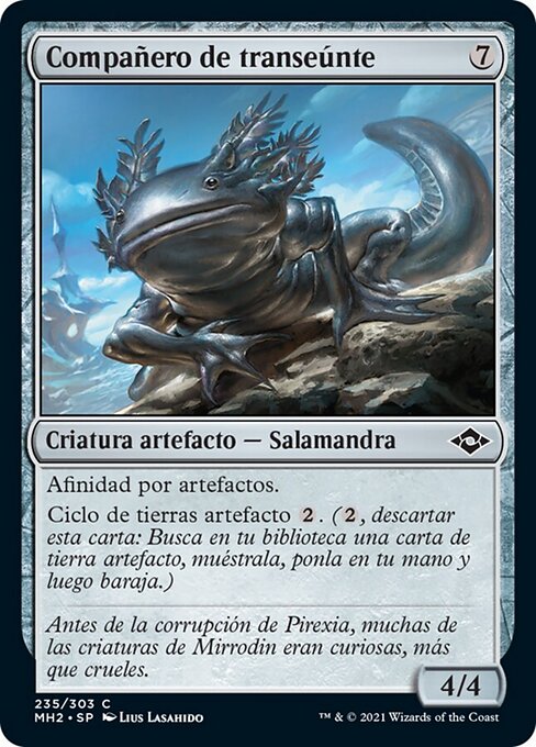 Compañero de transeúnte (Sojourner's Companion) - Modern Horizons 2 (#235) - Illustrated by Lius Lasahido - Magic: The Gathering Card