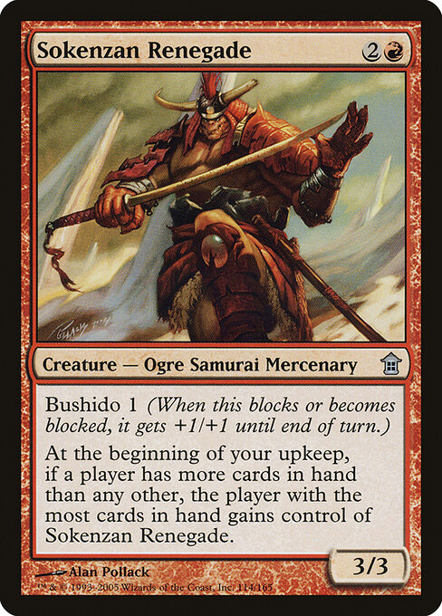 Sokenzan Renegade - Saviors of Kamigawa Magic card