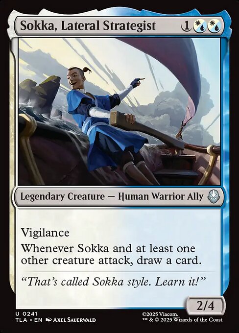Sokka, Lateral Strategist - Avatar: The Last Airbender Magic card