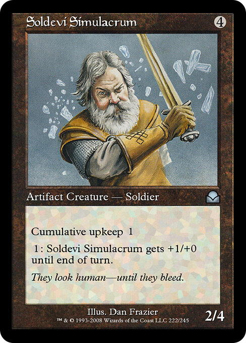 Soldevi Simulacrum - Masters Edition II Magic card