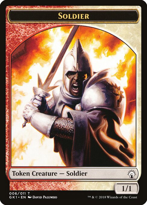 Soldier // Goblin art by David Palumbo & Mark Zug