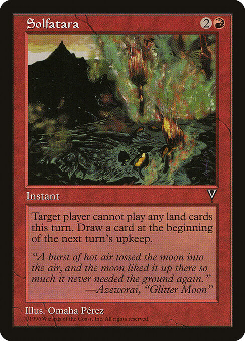 Solfatara - Visions Magic card