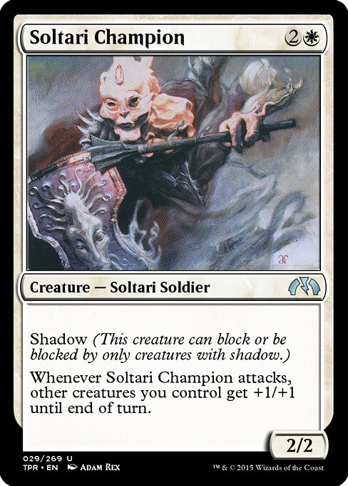 Soltari Champion - Tempest Remastered Magic card