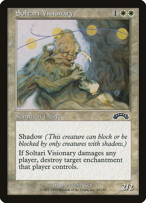 Soltari Visionary - Exodus Magic card