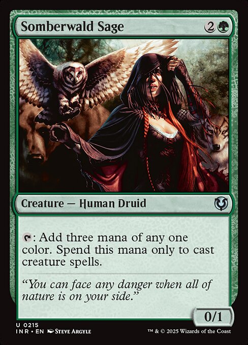 Somberwald Sage - Innistrad Remastered Magic card