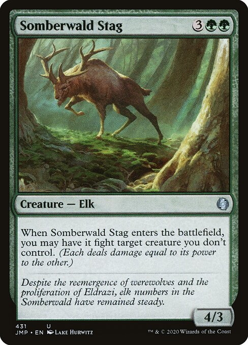 Somberwald Stag - Jumpstart Magic card