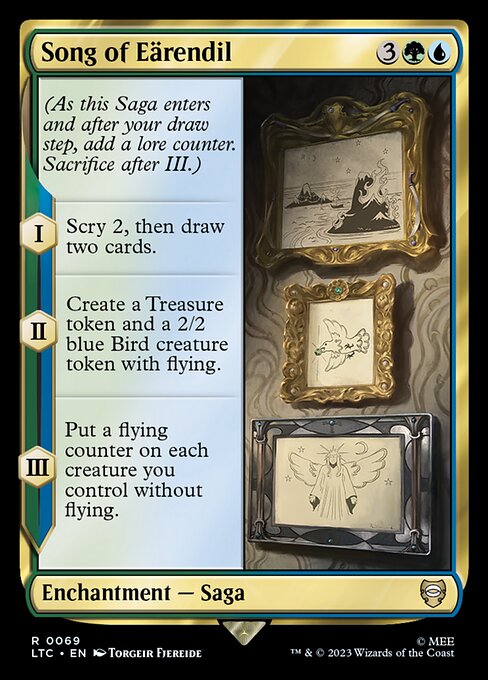 Song of Eärendil - Tales of Middle-earth Commander Magic card