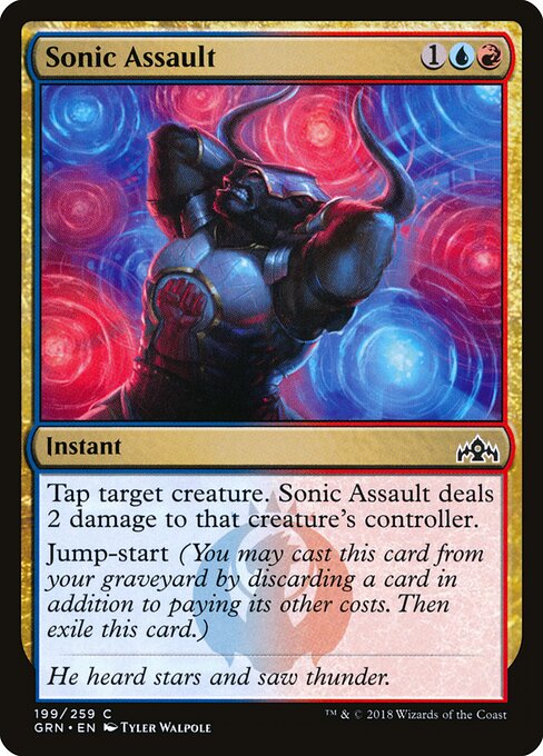 Sonic Assault - Guilds of Ravnica Magic card
