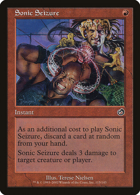 Sonic Seizure - Torment Magic card