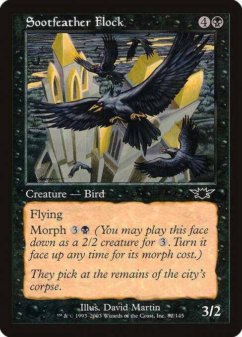 Sootfeather Flock - Legions Magic card